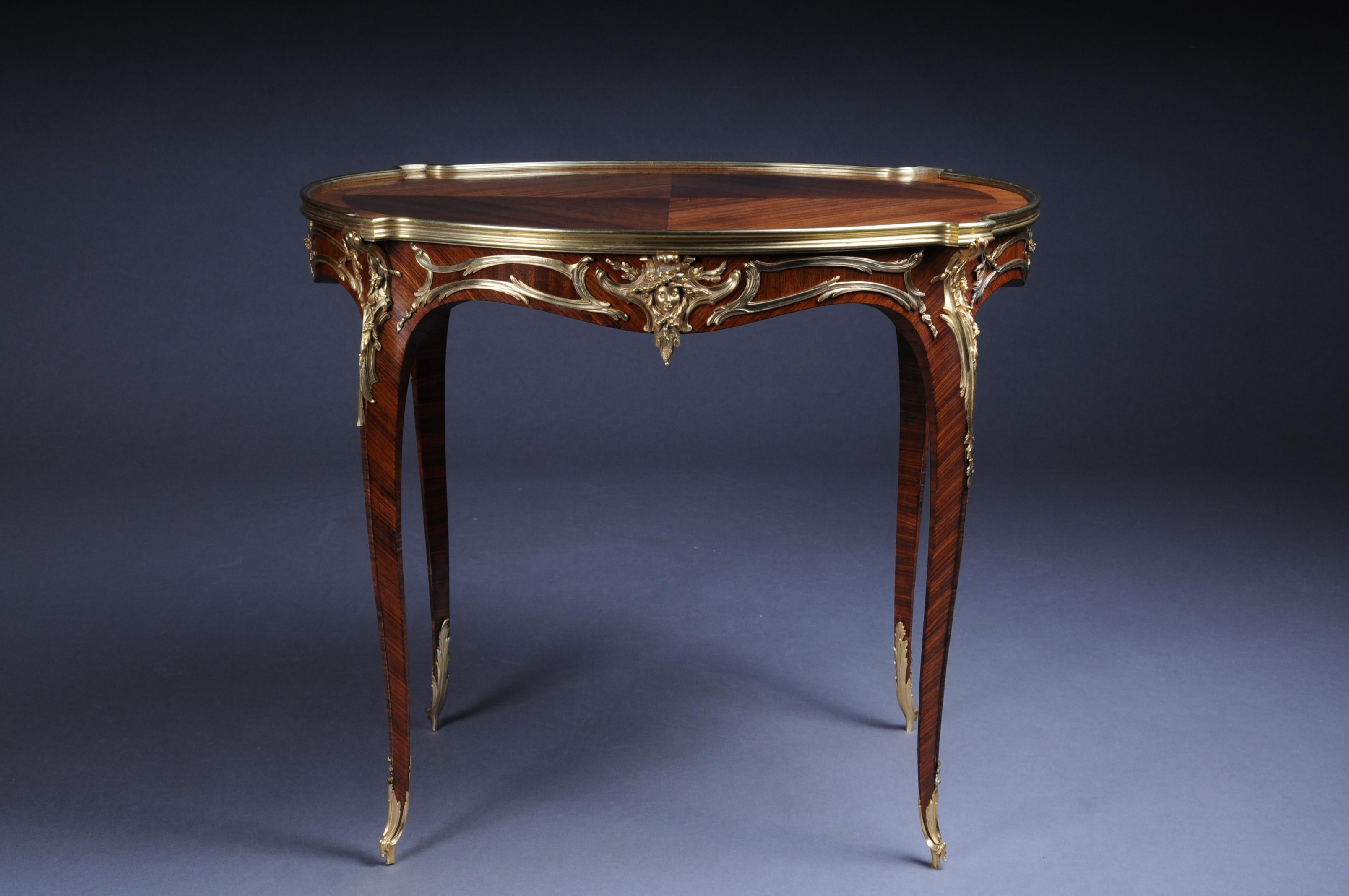 19th Century Royal Side Table Francois Linke, Paris, Signed For Sale 10