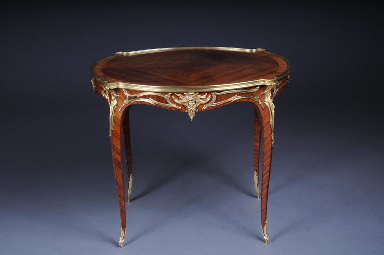 Gilt 19th Century Royal Side Table Francois Linke, Paris. Signed For Sale