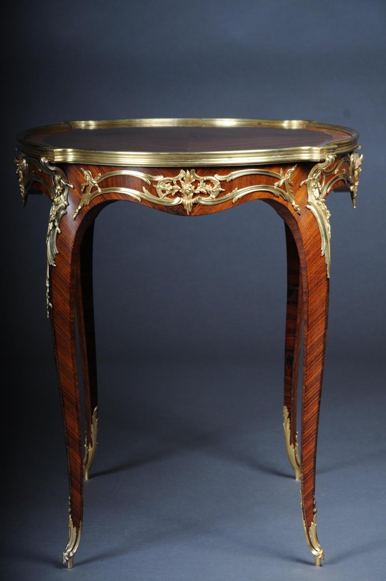 Late 19th Century 19th Century Royal Side Table Francois Linke, Paris. Signed For Sale