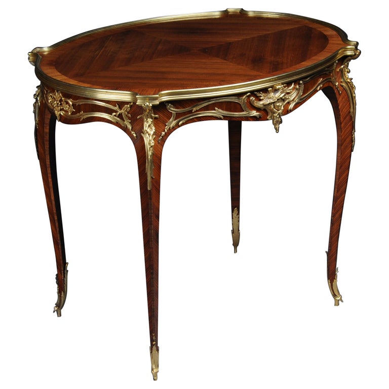 19th Century Royal Side Table Francois Linke, Paris. Signed For Sale