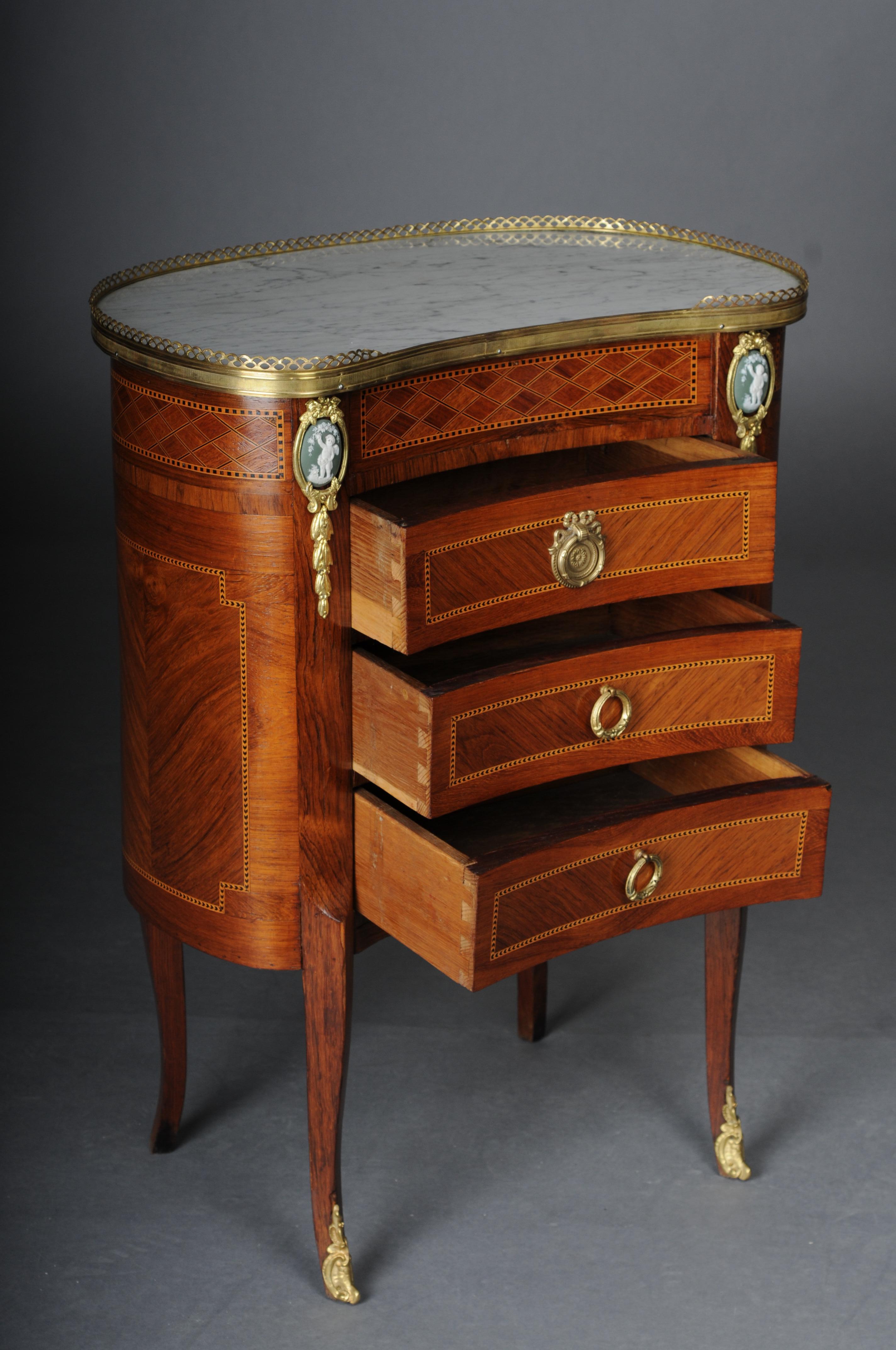 19th Century Royal Side Table, Paris, Fire-Gilded, Louis XV For Sale 9