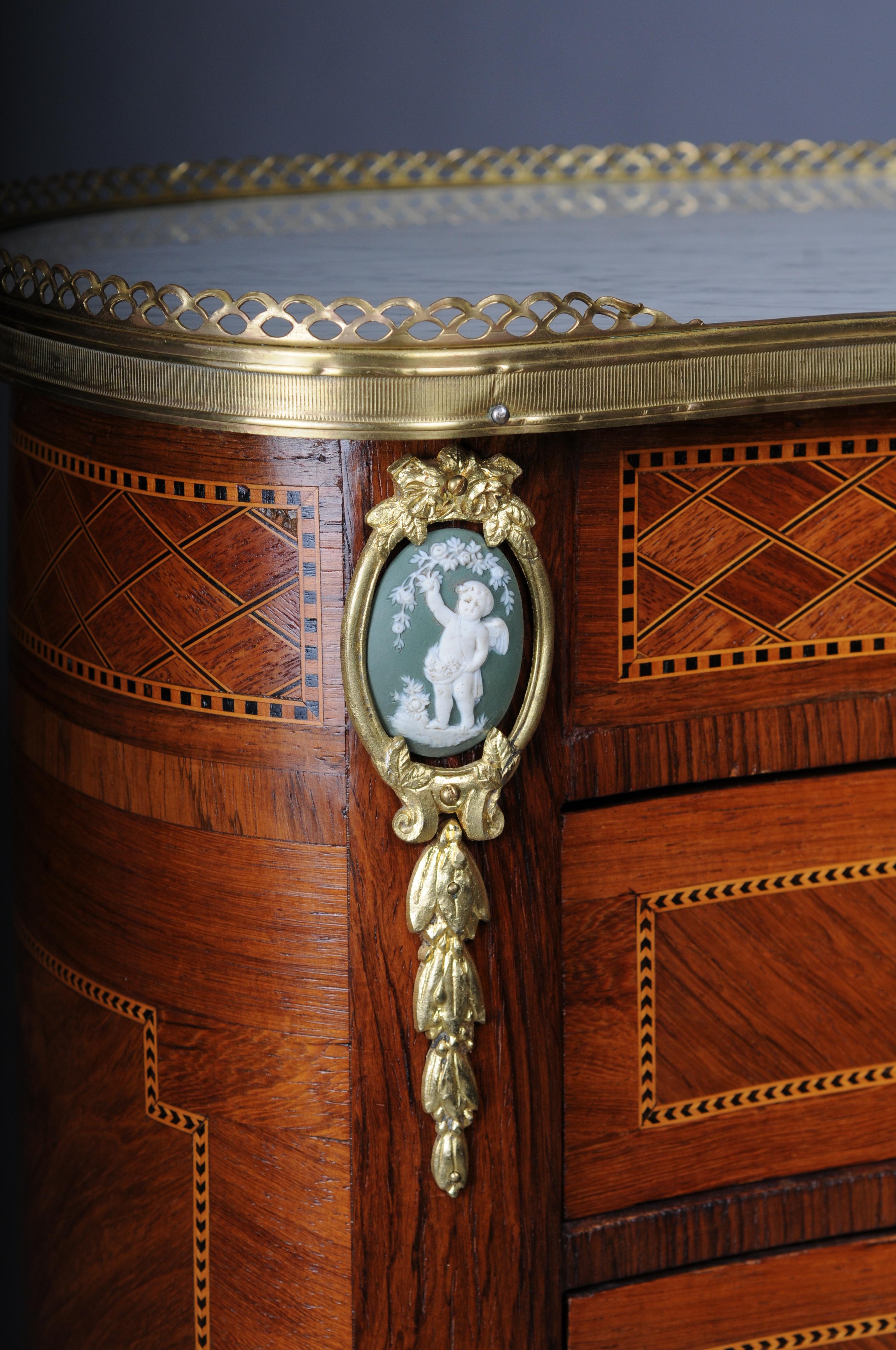 19th Century Royal Side Table, Paris, Fire-Gilded, Louis XV In Good Condition For Sale In Berlin, DE