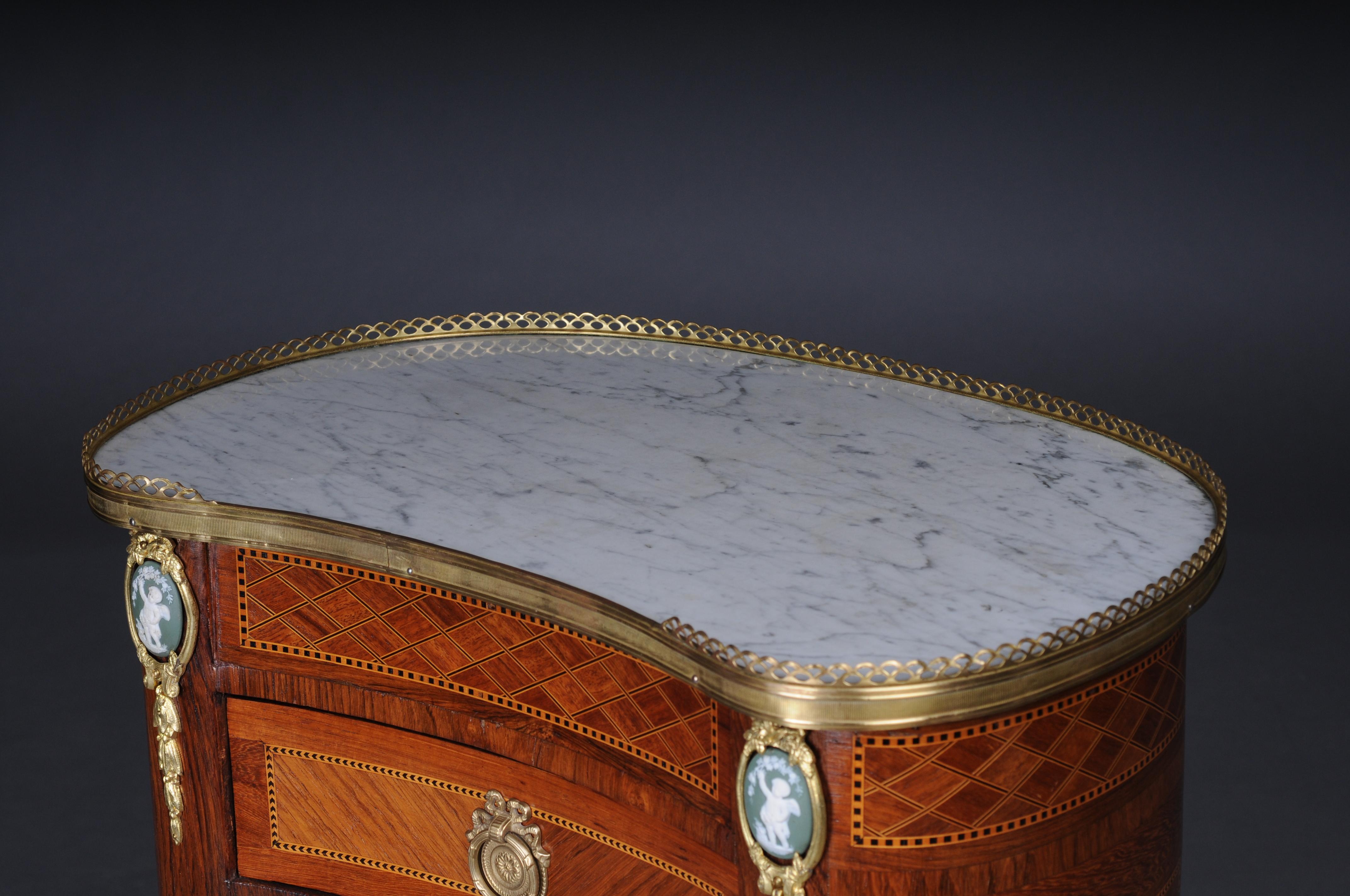 19th Century Royal Side Table, Paris, Fire-Gilded, Louis XV For Sale 1