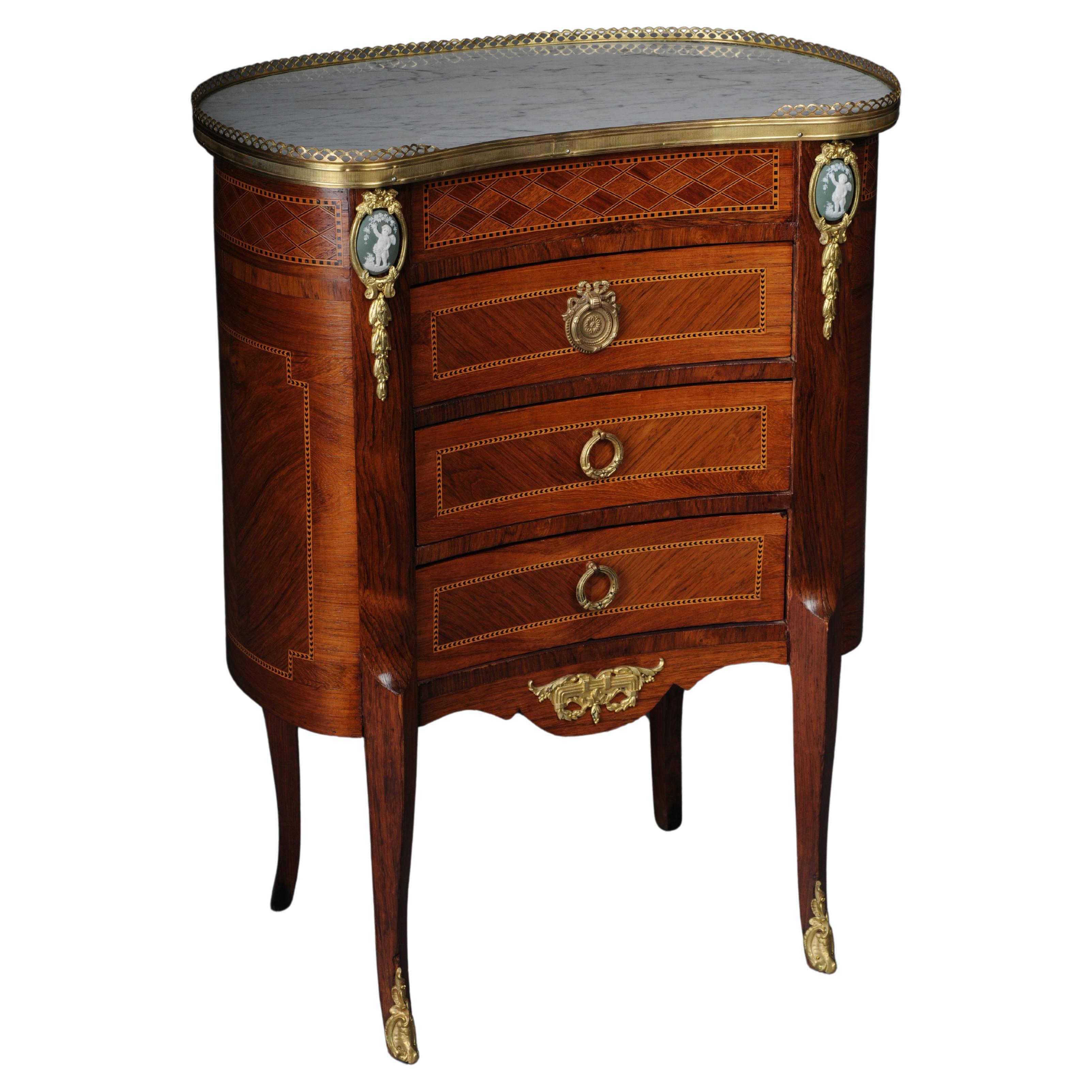 19th Century Royal Side Table, Paris, Fire-Gilded, Louis XV For Sale