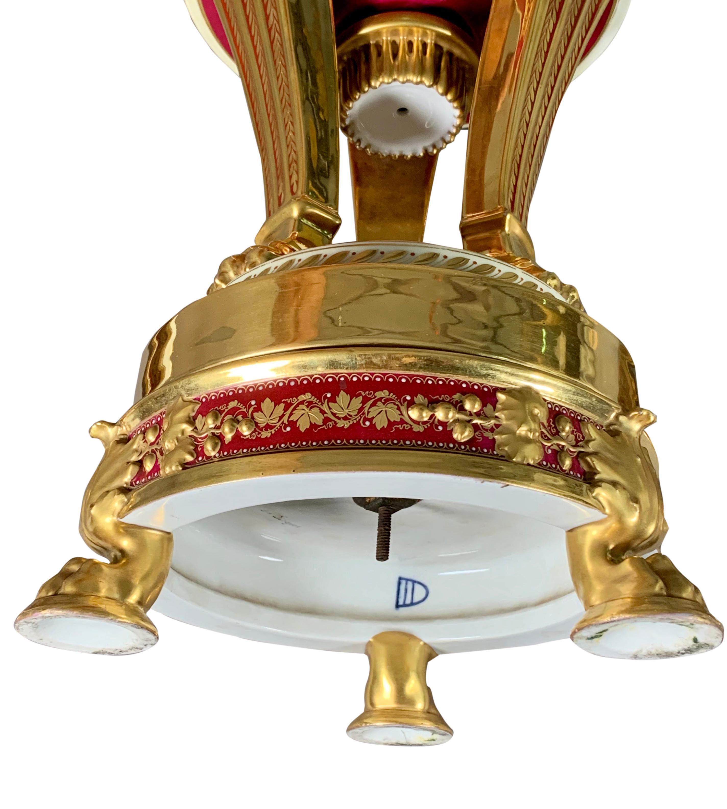 Urna / Vaso in porcellana Royal Vienna del XIX secolo in vendita 6