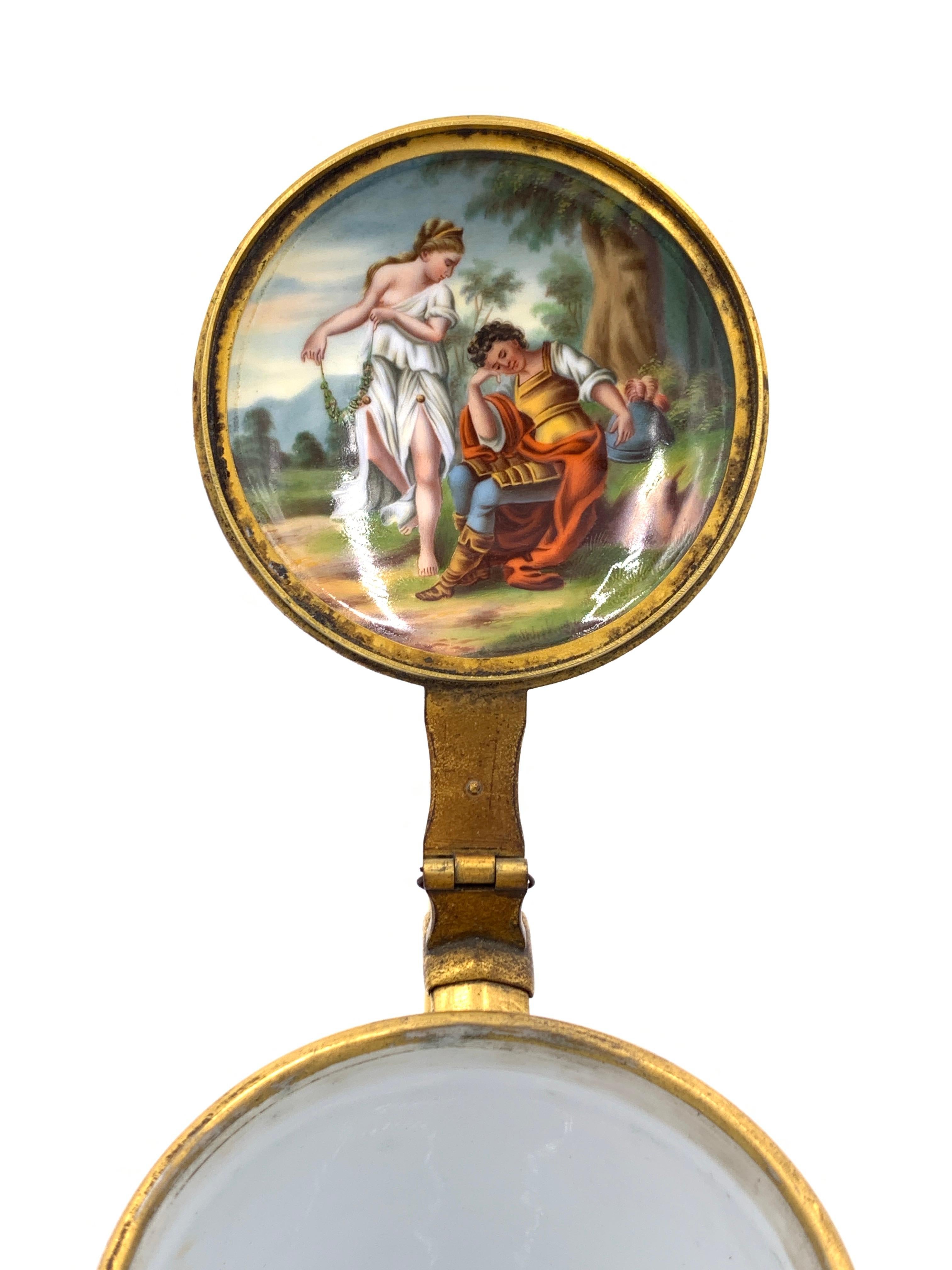 Porcelaine Tankard royal de Vienne du 19ème siècle avec couvercle en vente