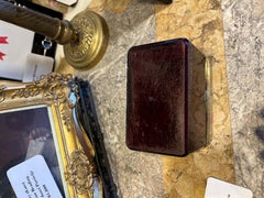 19th Century Ruby Flash Casket