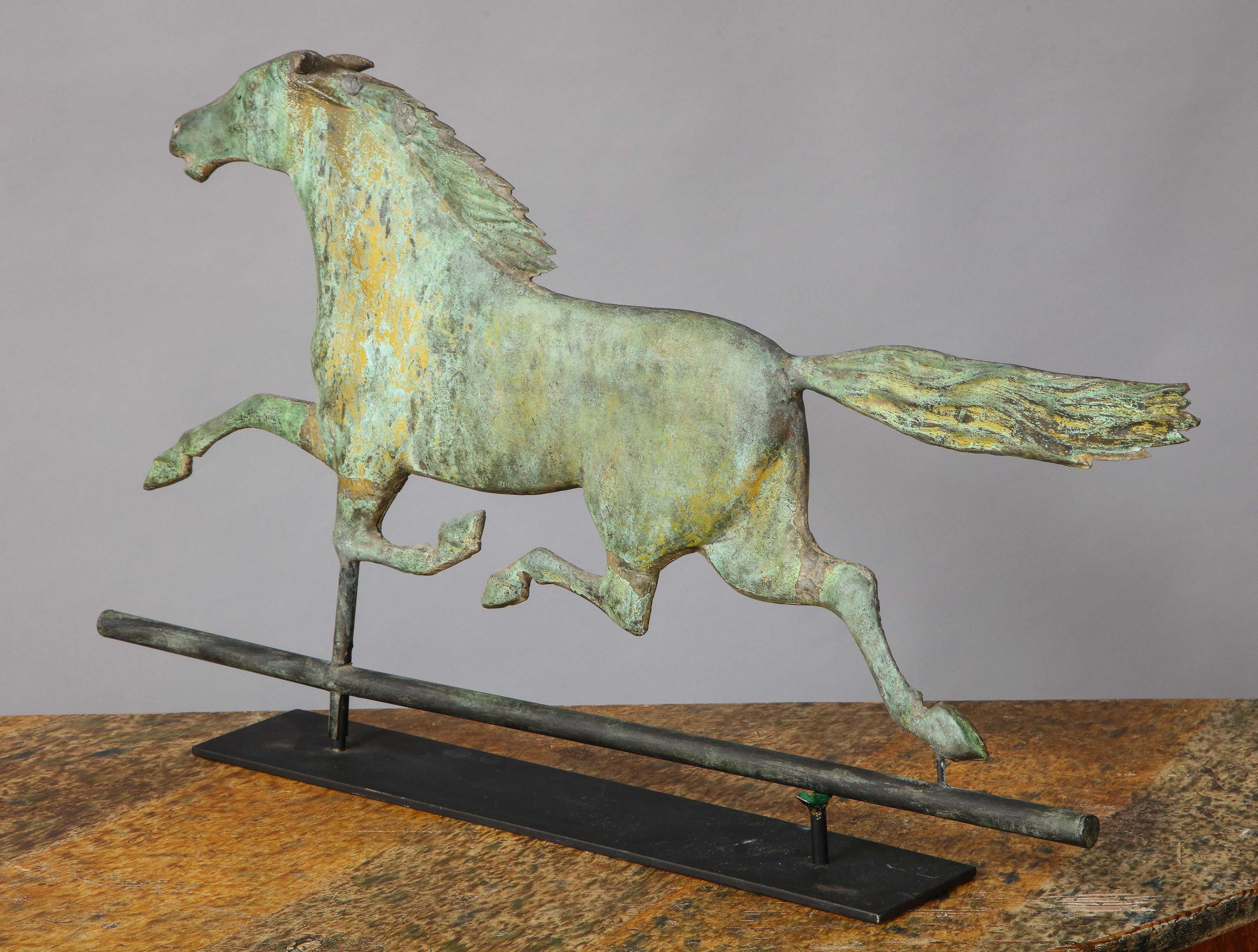 19th Century Running Horse Weathervane For Sale 9