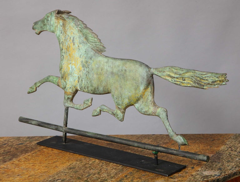 19th Century Running Horse Weathervane For Sale at 1stDibs