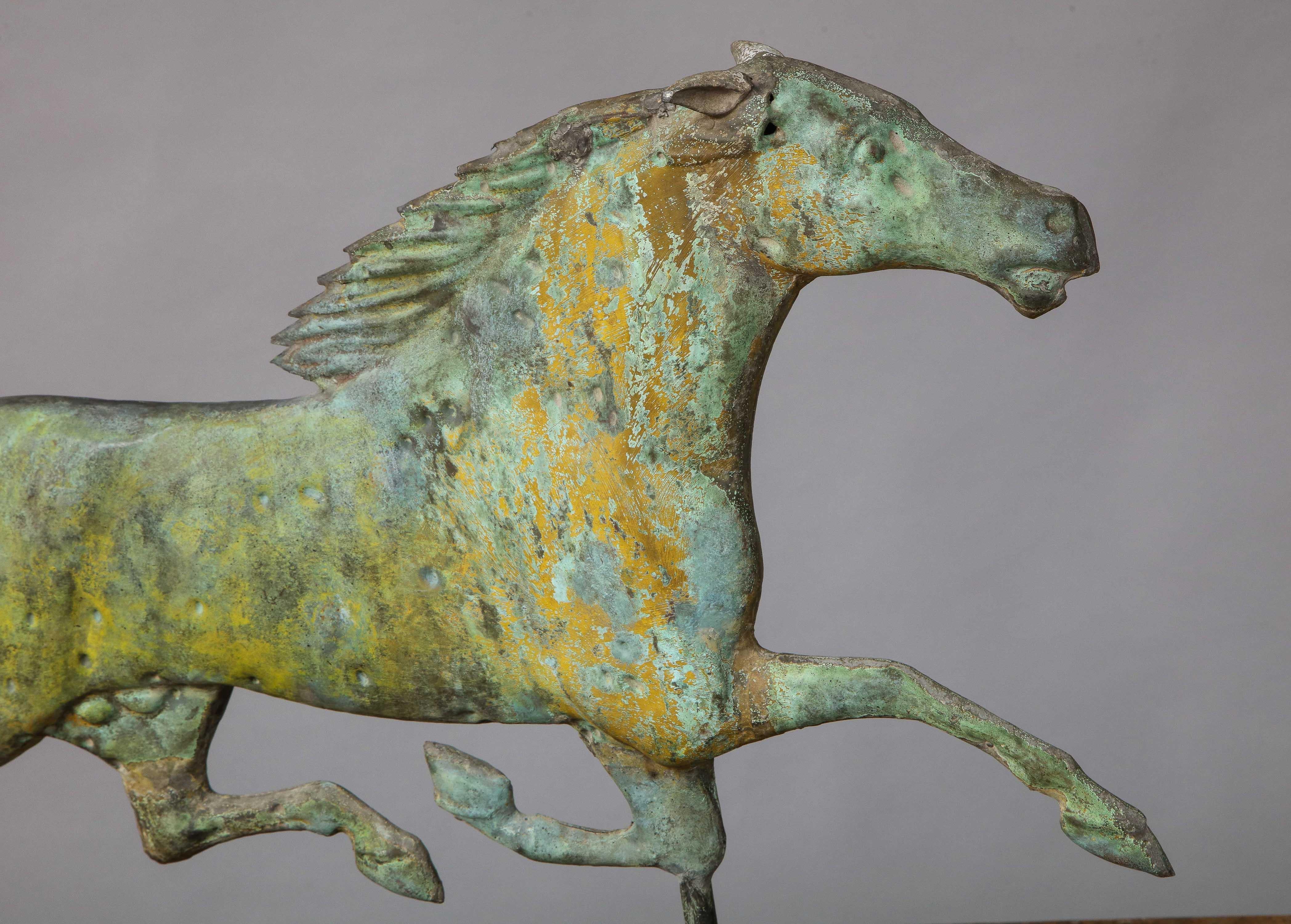 American 19th Century Running Horse Weathervane For Sale
