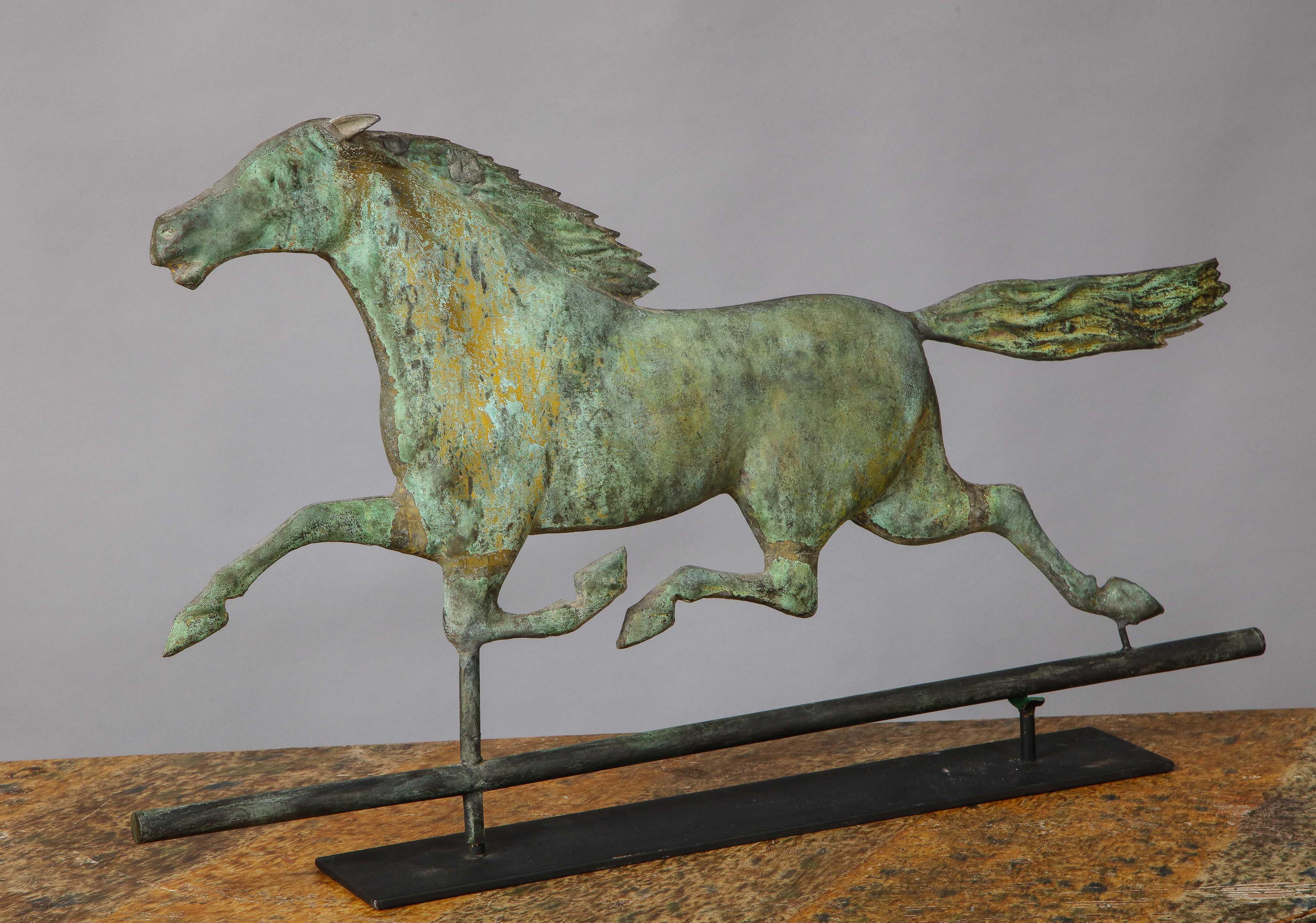 19th Century Running Horse Weathervane For Sale 1