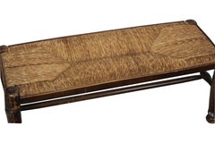 19th Century Rush Bench