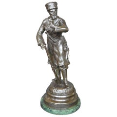 Sculpture russe en bronze du 19e siècle