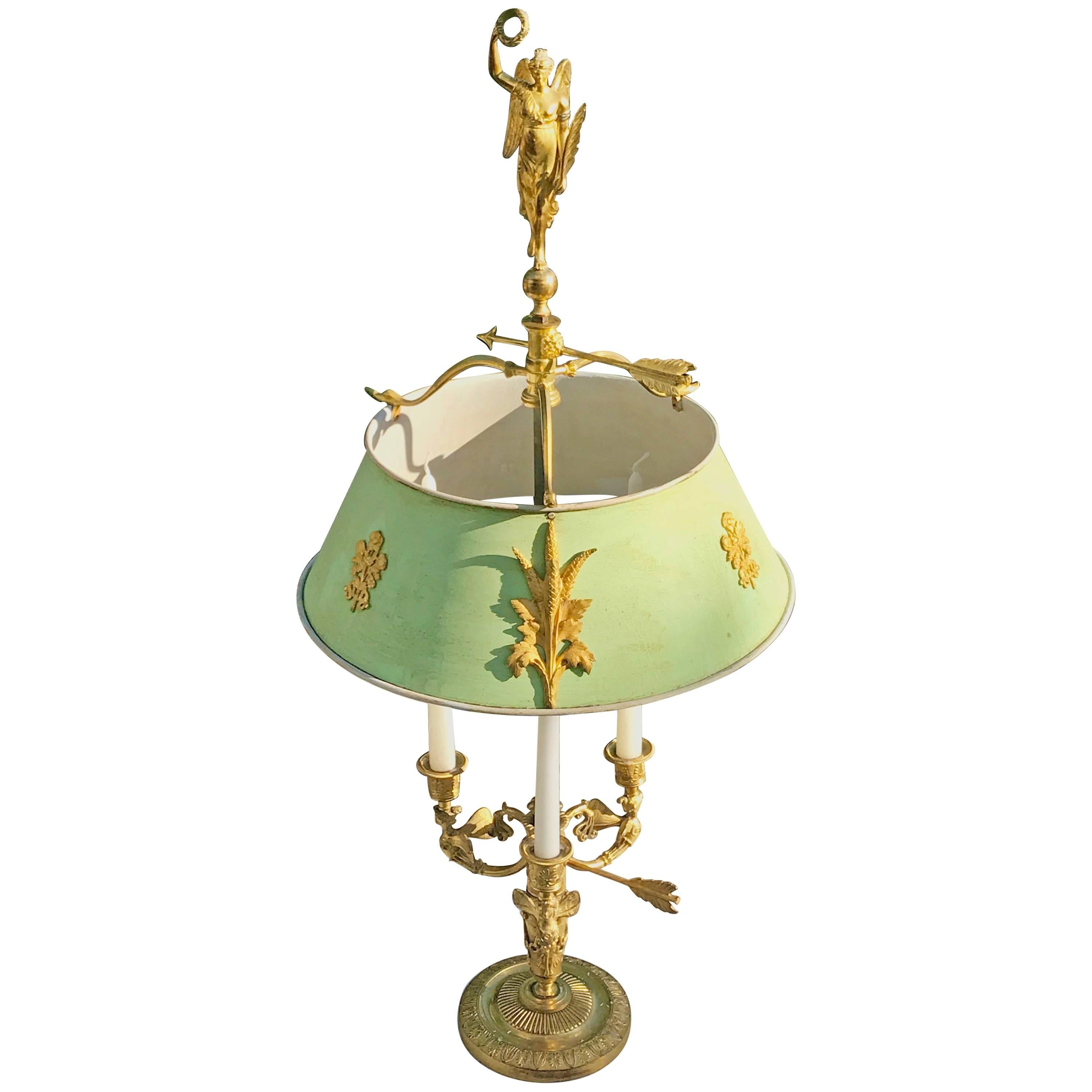 19th Century Russian Empire Ormolu Bouillotte Lamp