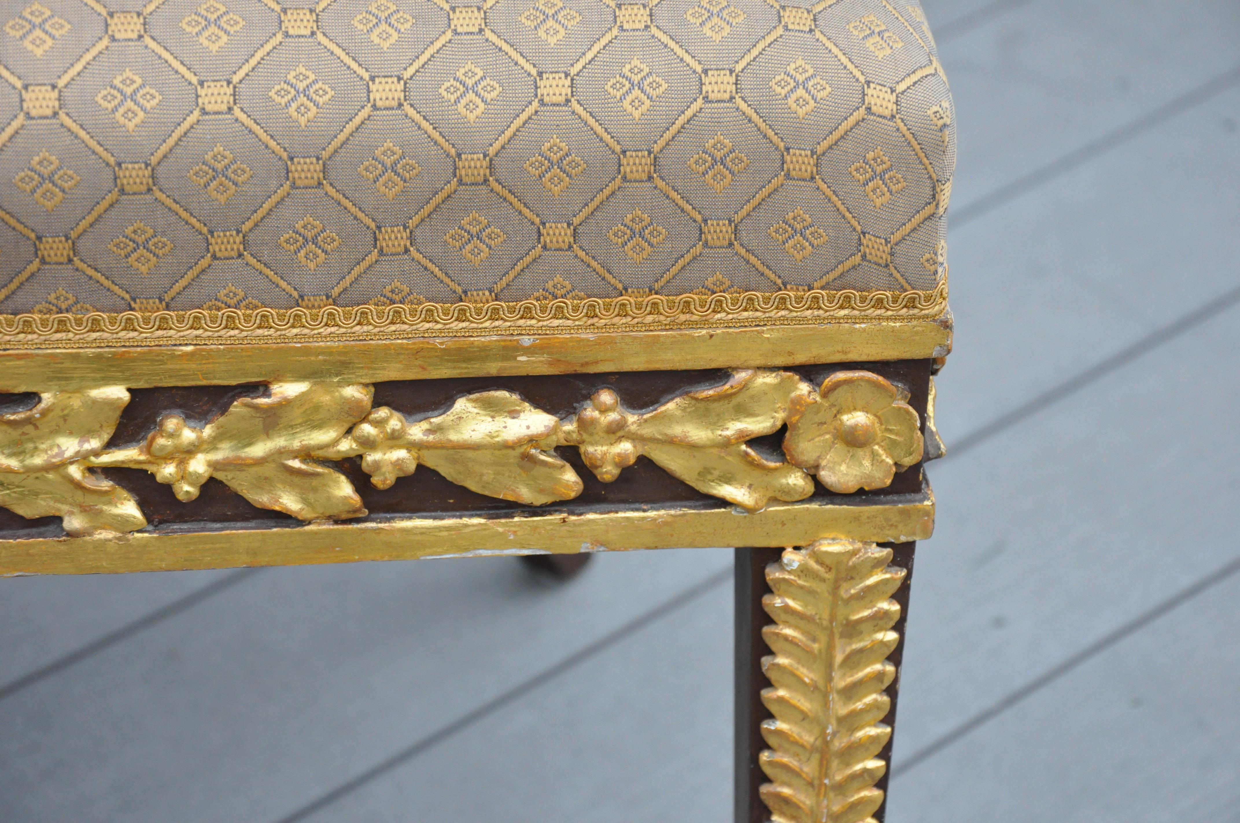 19th Century Russian Giltwood Armchair For Sale 2