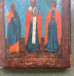 19th Century Russian Icon of Saint Nicholas