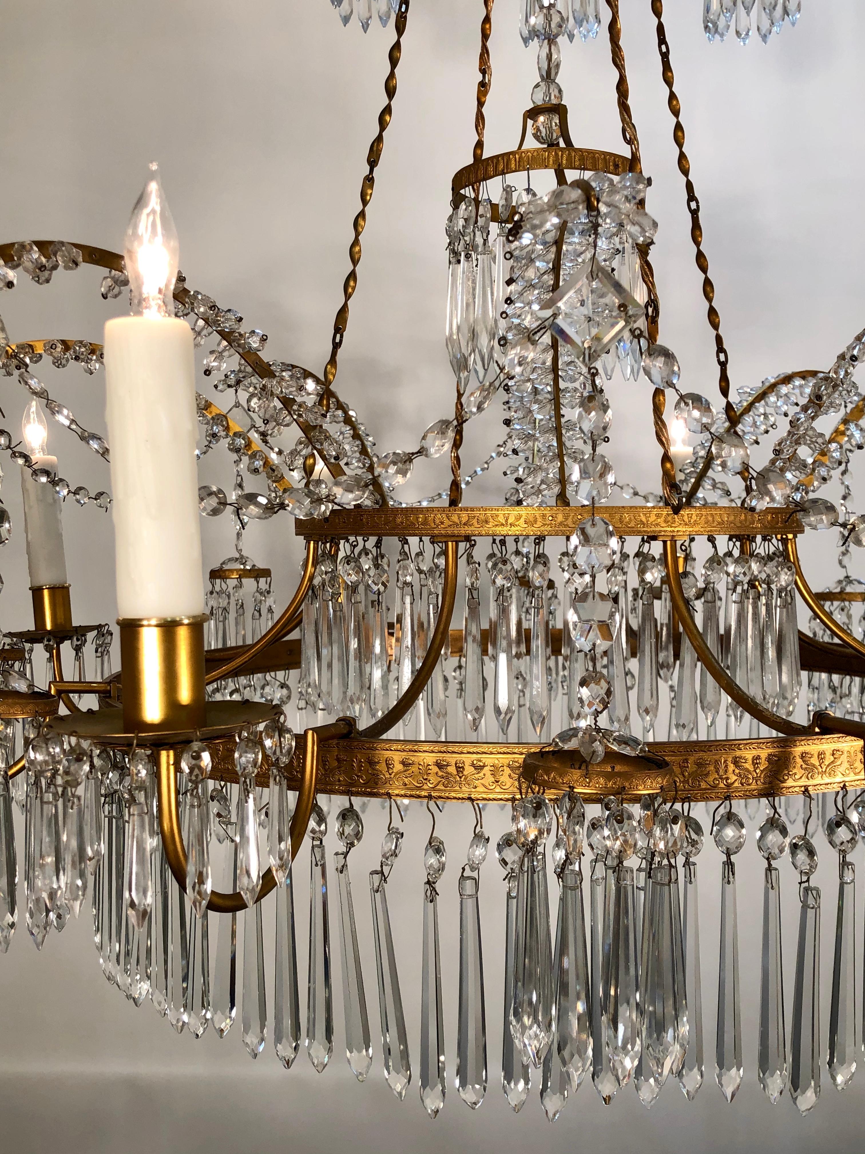 19th Century Russian Imperial Style Chandelier 5