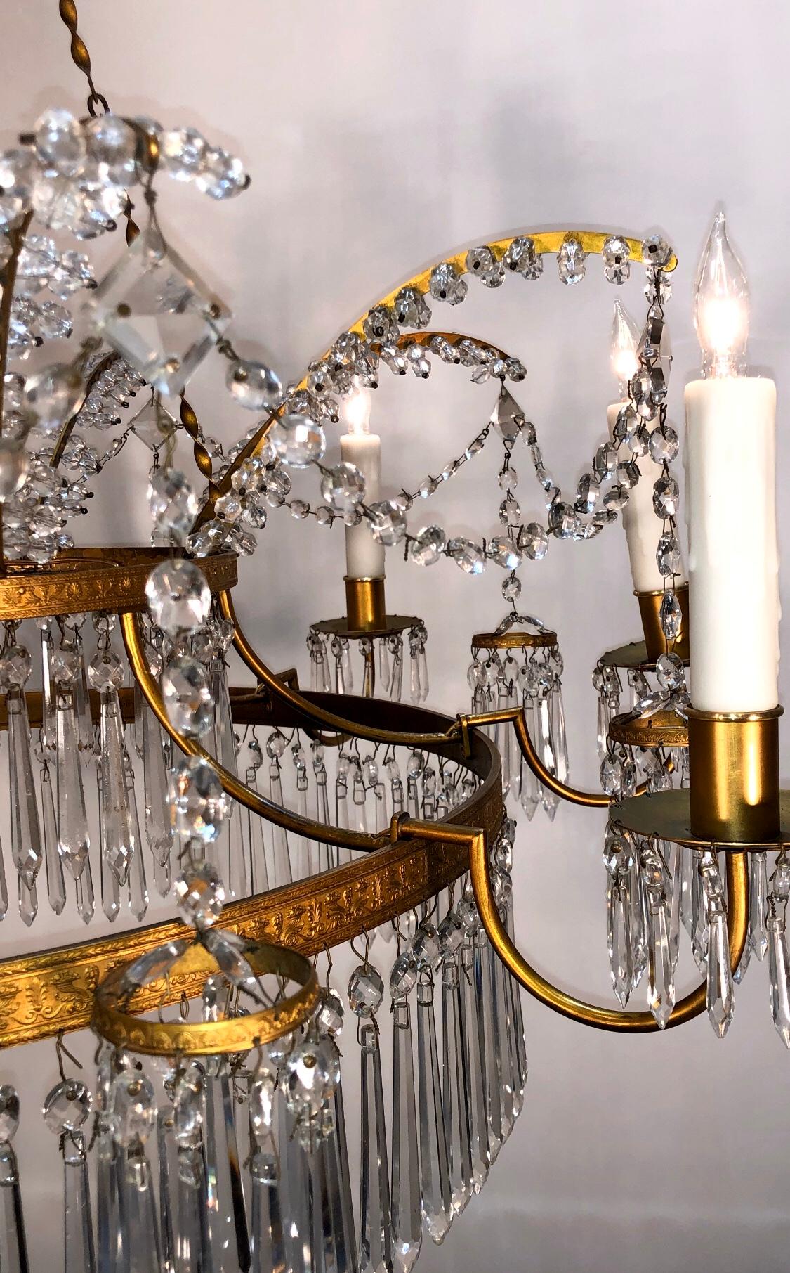 19th Century Russian Imperial Style Chandelier 9