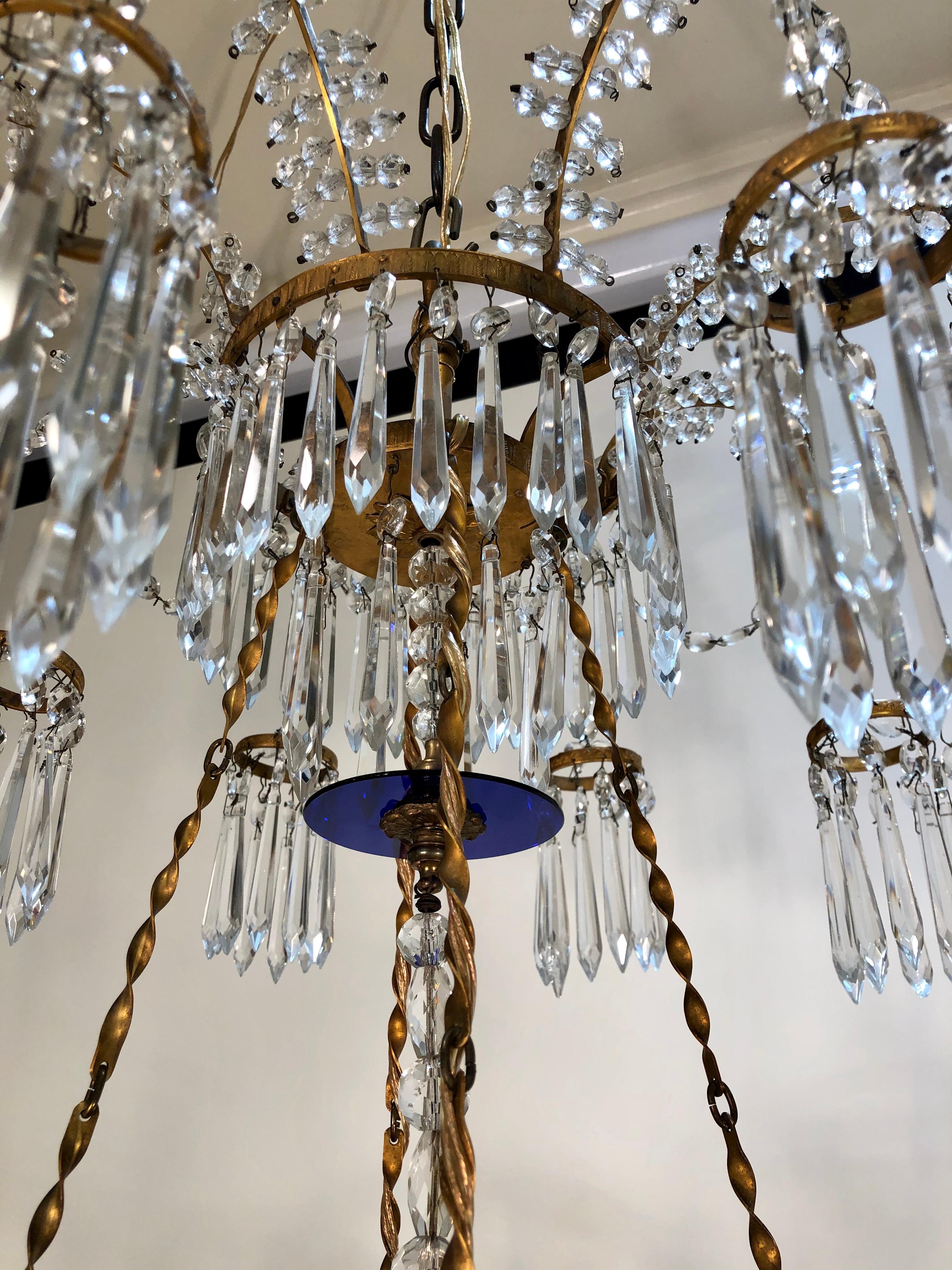 French 19th Century Russian Imperial Style Chandelier