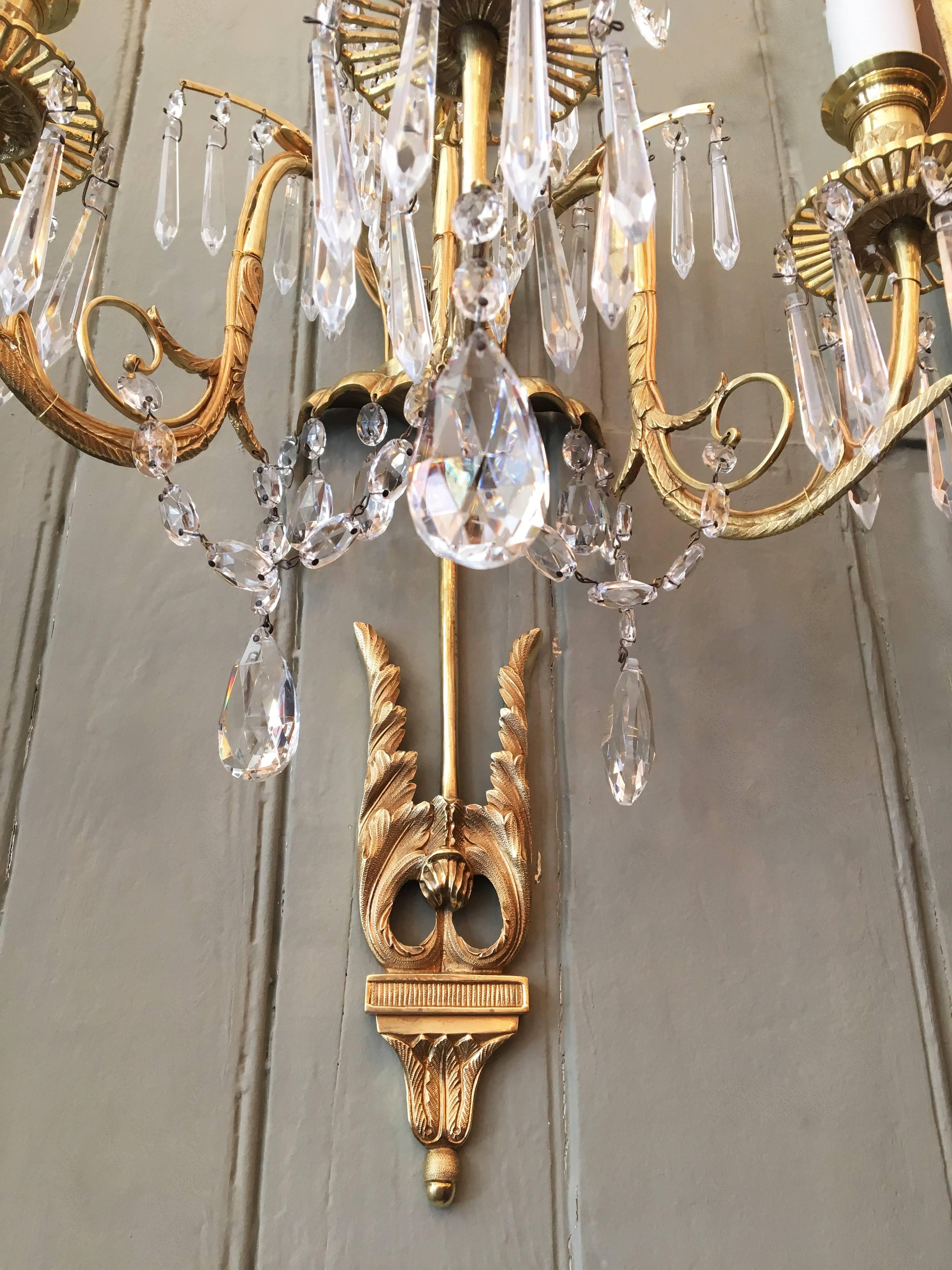 19th Century Russian Imperial Style Sconces 2