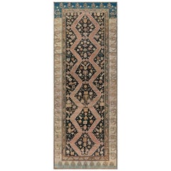 19th Century Russian Karabagh Hand Knotted Wool Rug
