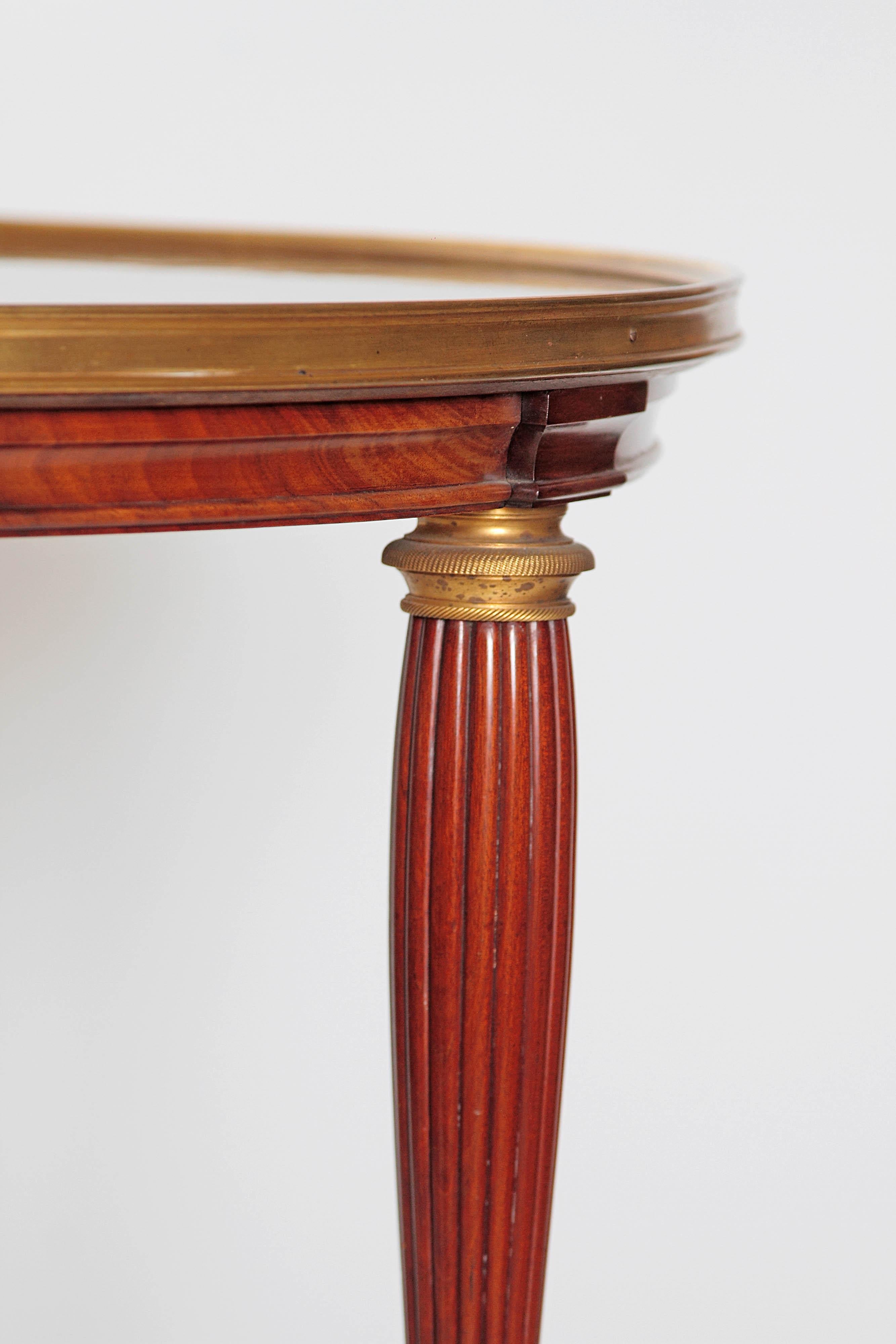 19th Century Russian Neoclassical Centre Table with Burled Walnut Top 5