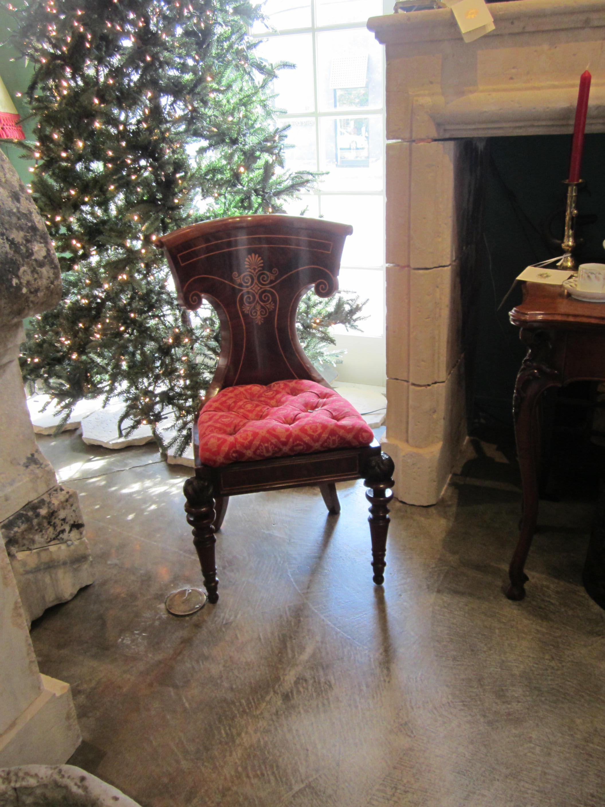 19th Century Russian Officer Chairs for a Desk Side Chair Hallway Neoclassical 2