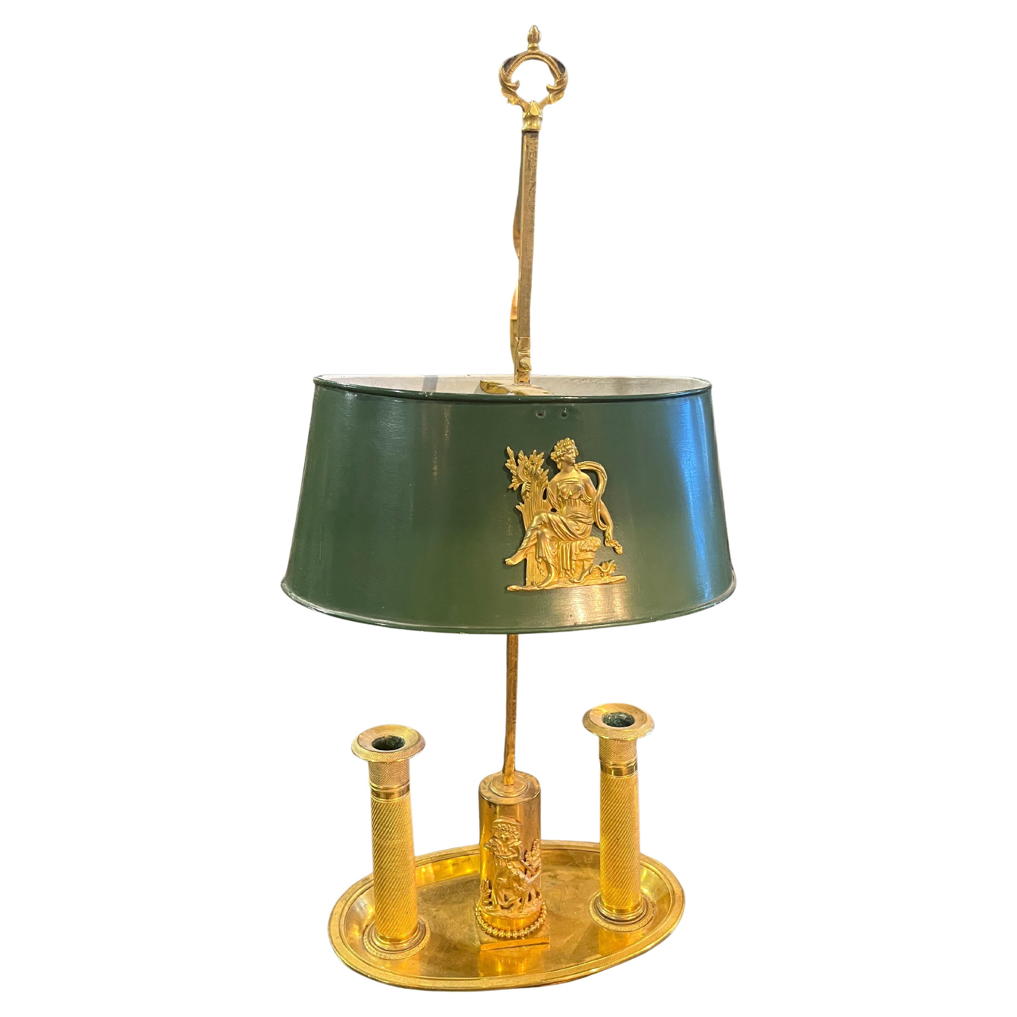 19th Century Russian Ormolu Bouillotte Lamp