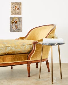 russisch-orthodoxe Ikone mit Madonna und Kind aus dem 19