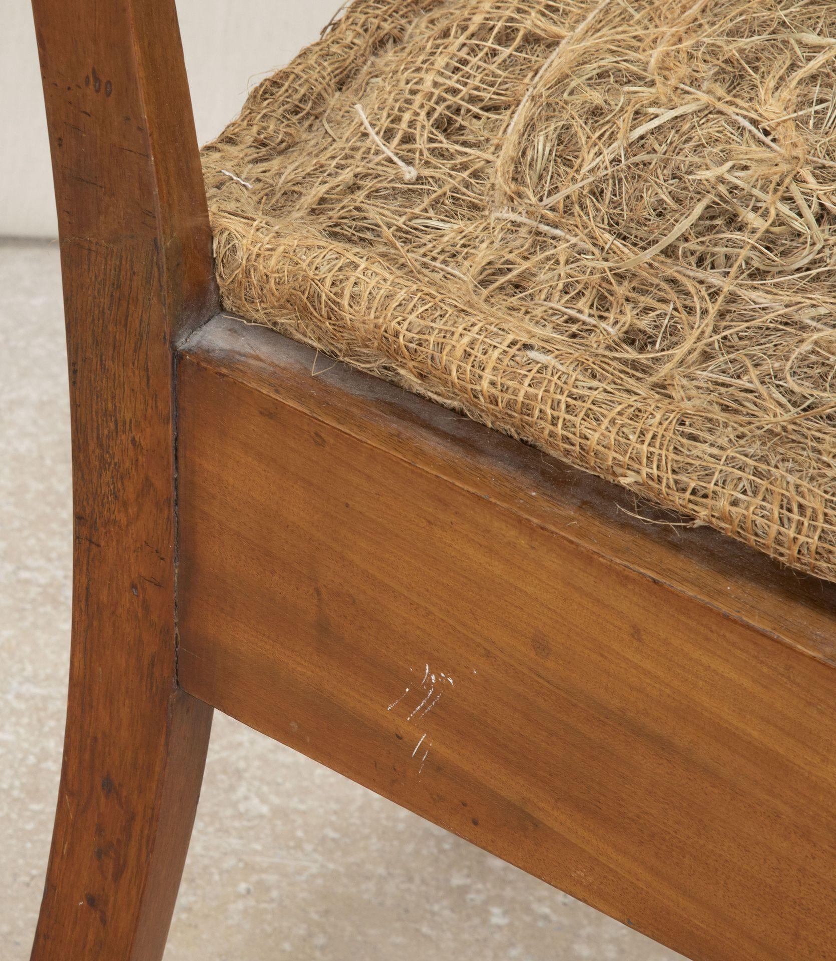 19th Century Russian Satinwood Open Armchair For Sale 1