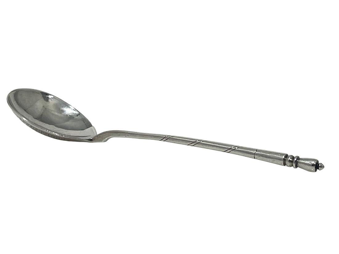 19th Century Russian silver spoon, Moscow 1867 For Sale 1