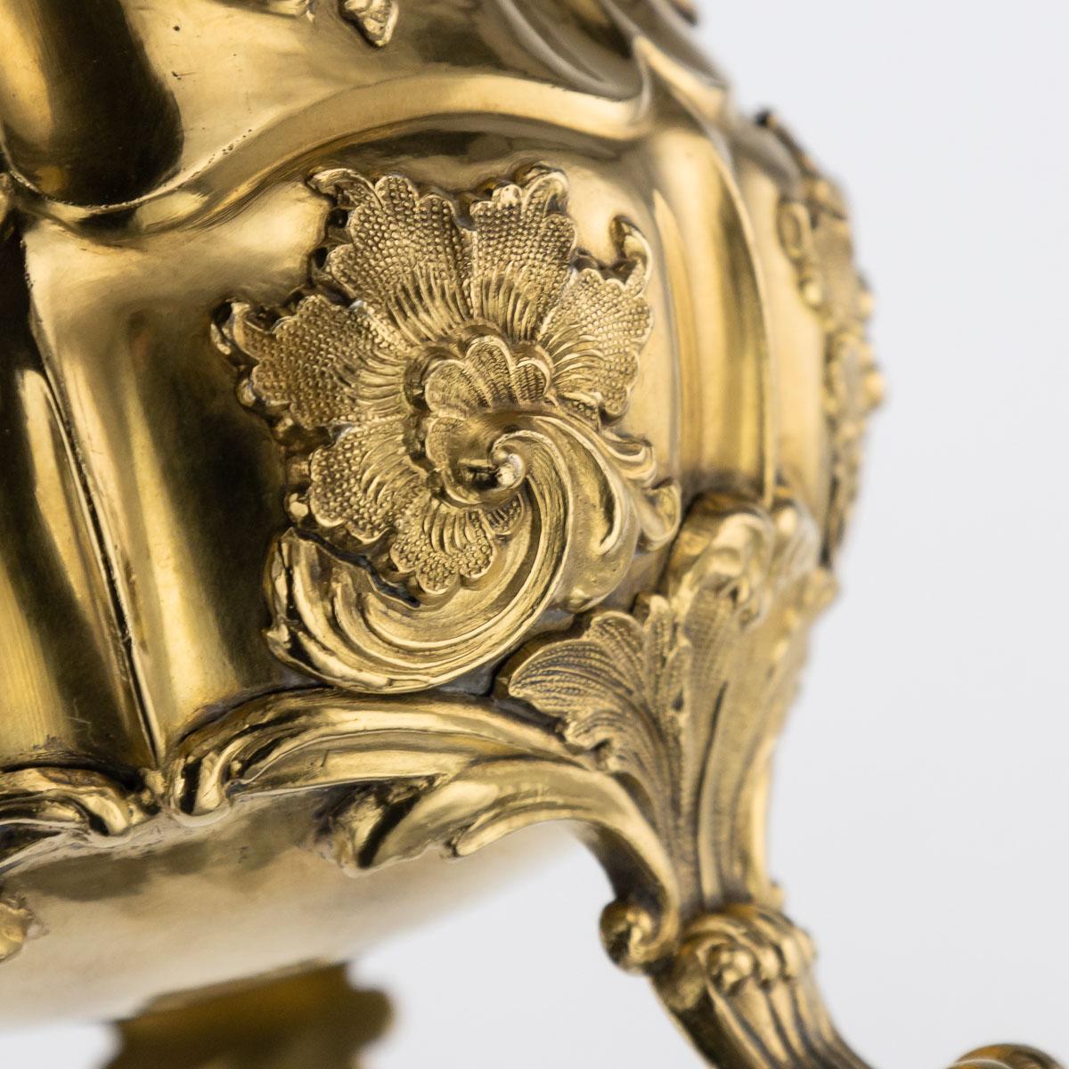 19th Century Russian Solid Silver-Gilt Cup and Cover, St-Petersburg, circa 1842 9