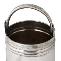 19th Century Russian Solid Silver Vodka Ice Bucket, circa 1880