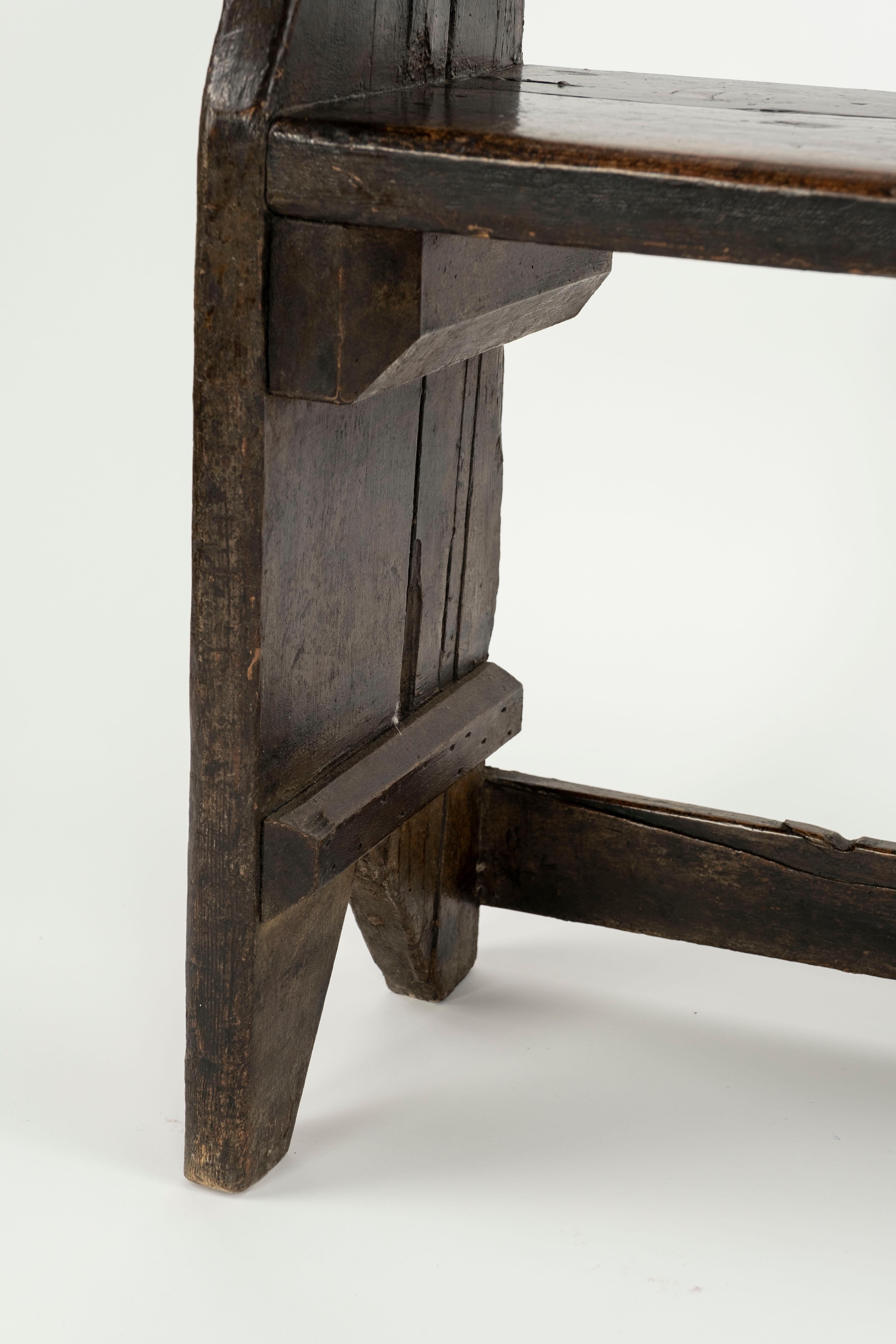 Banc rustique du 19e siècle en vente 7