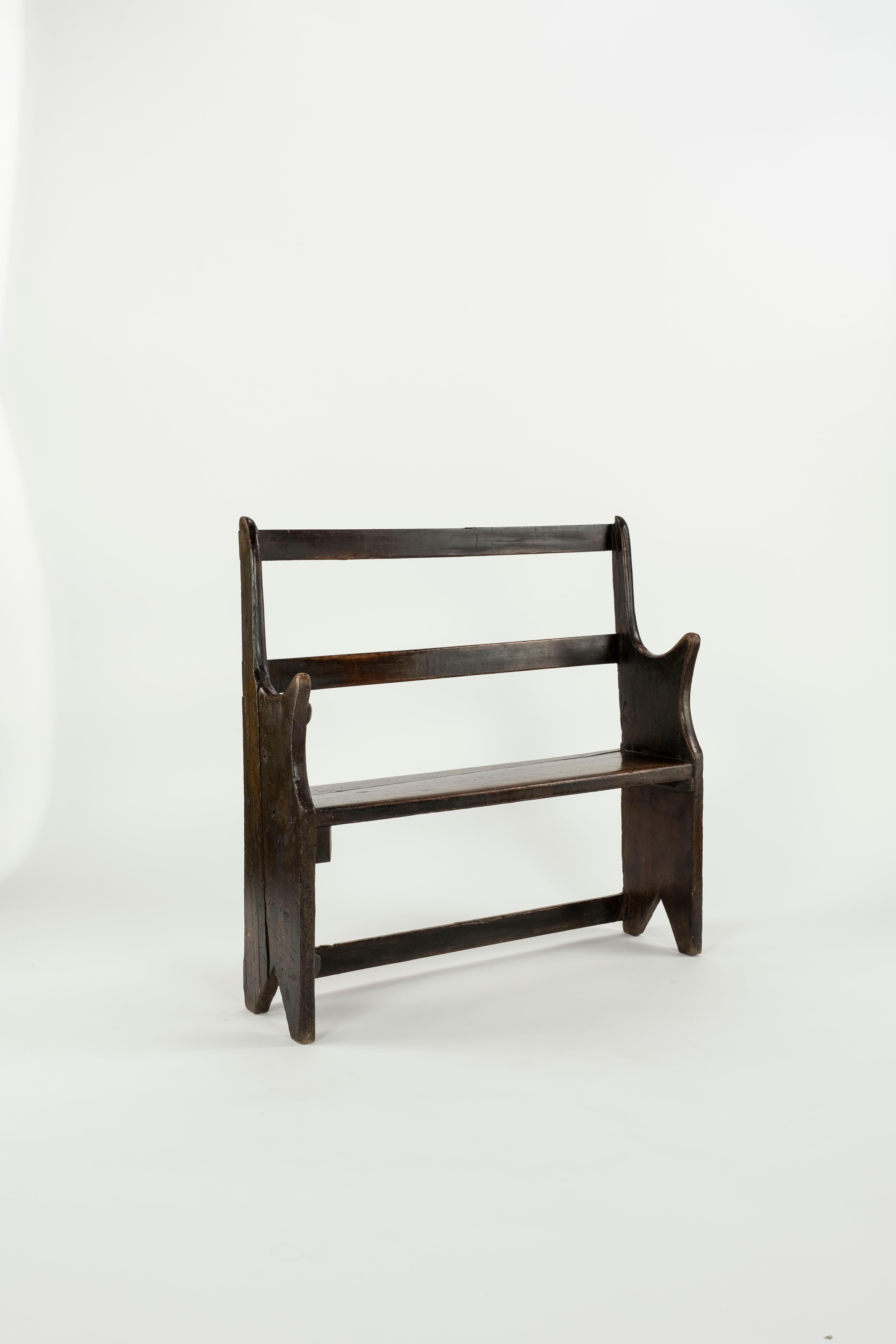 Anglais Banc rustique du 19e siècle en vente