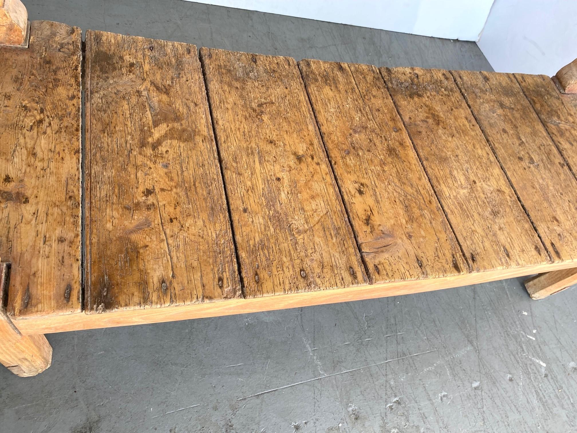 Mid-19th Century 19th Century Rustic Bench For Sale
