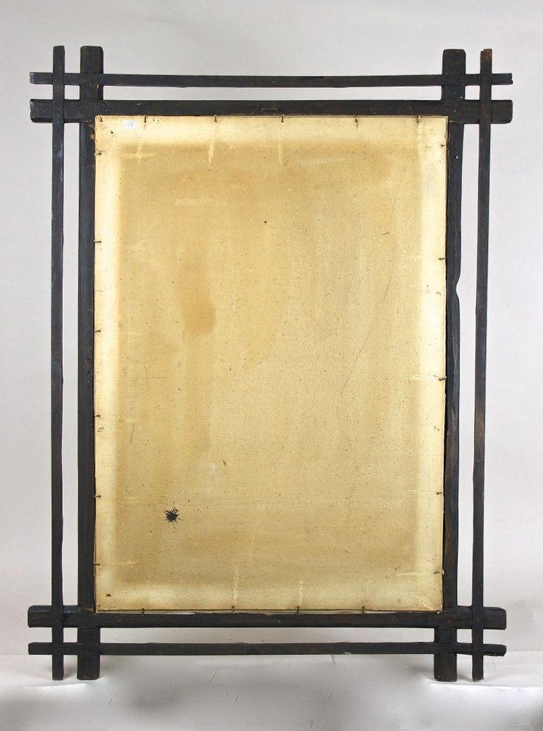 Specchio da parete rustico Black Forest del XIX secolo, con doppia cornice, AT circa 1880 in vendita 12