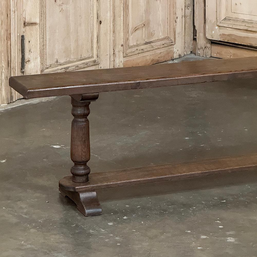 Banc français rustique du 19ème siècle en vente 5