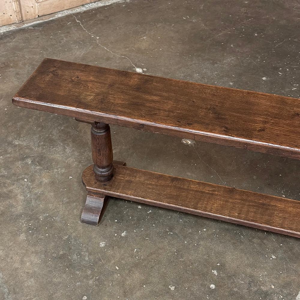 Banc français rustique du 19ème siècle en vente 7