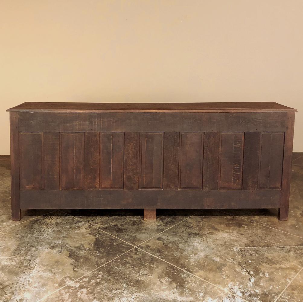 19th Century Rustic Country French Credenza, Buffet For Sale 10