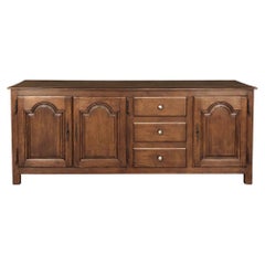 Used 19th Century Rustic Country French Credenza, Buffet