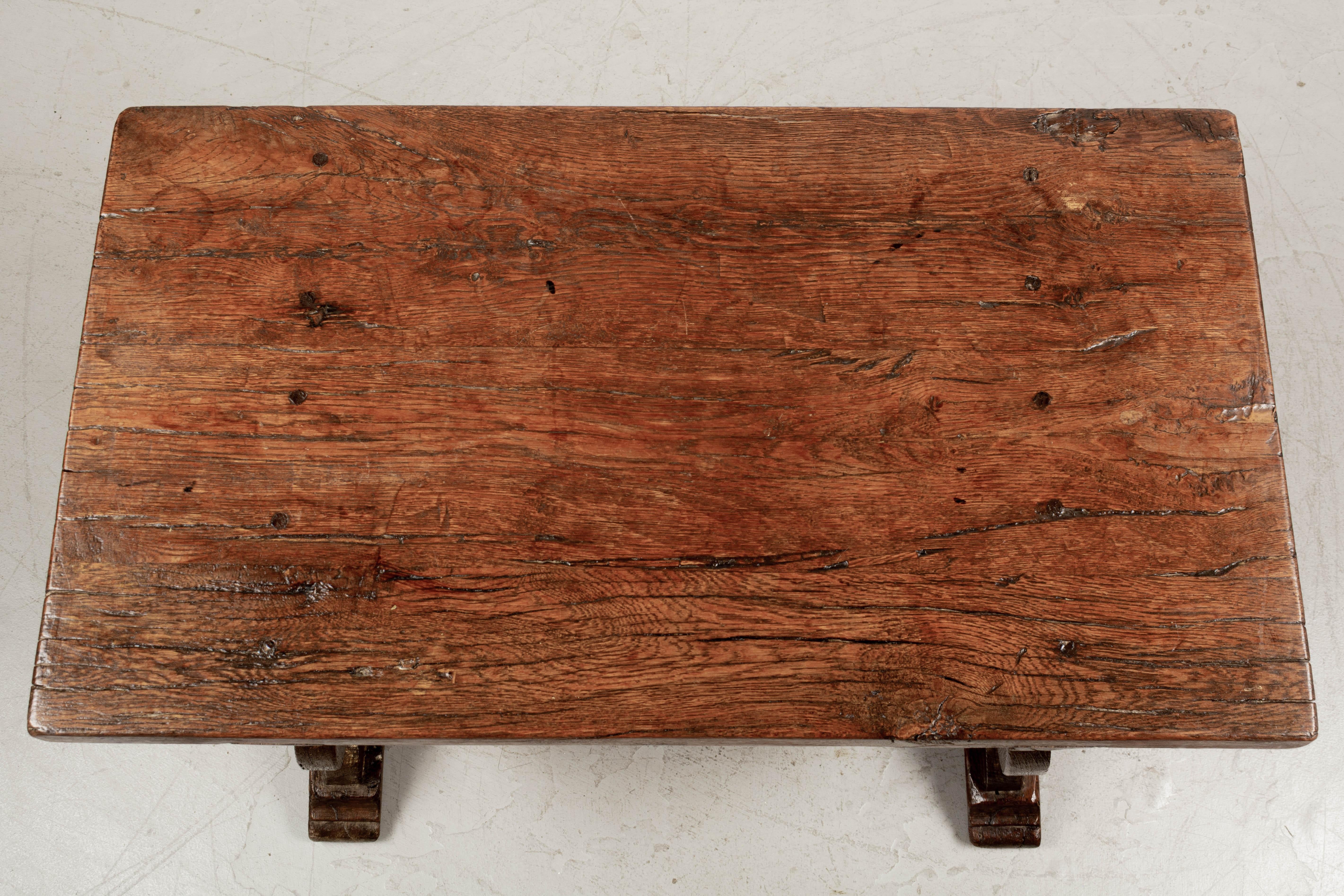 19th Century Rustic Country French Side Table 5