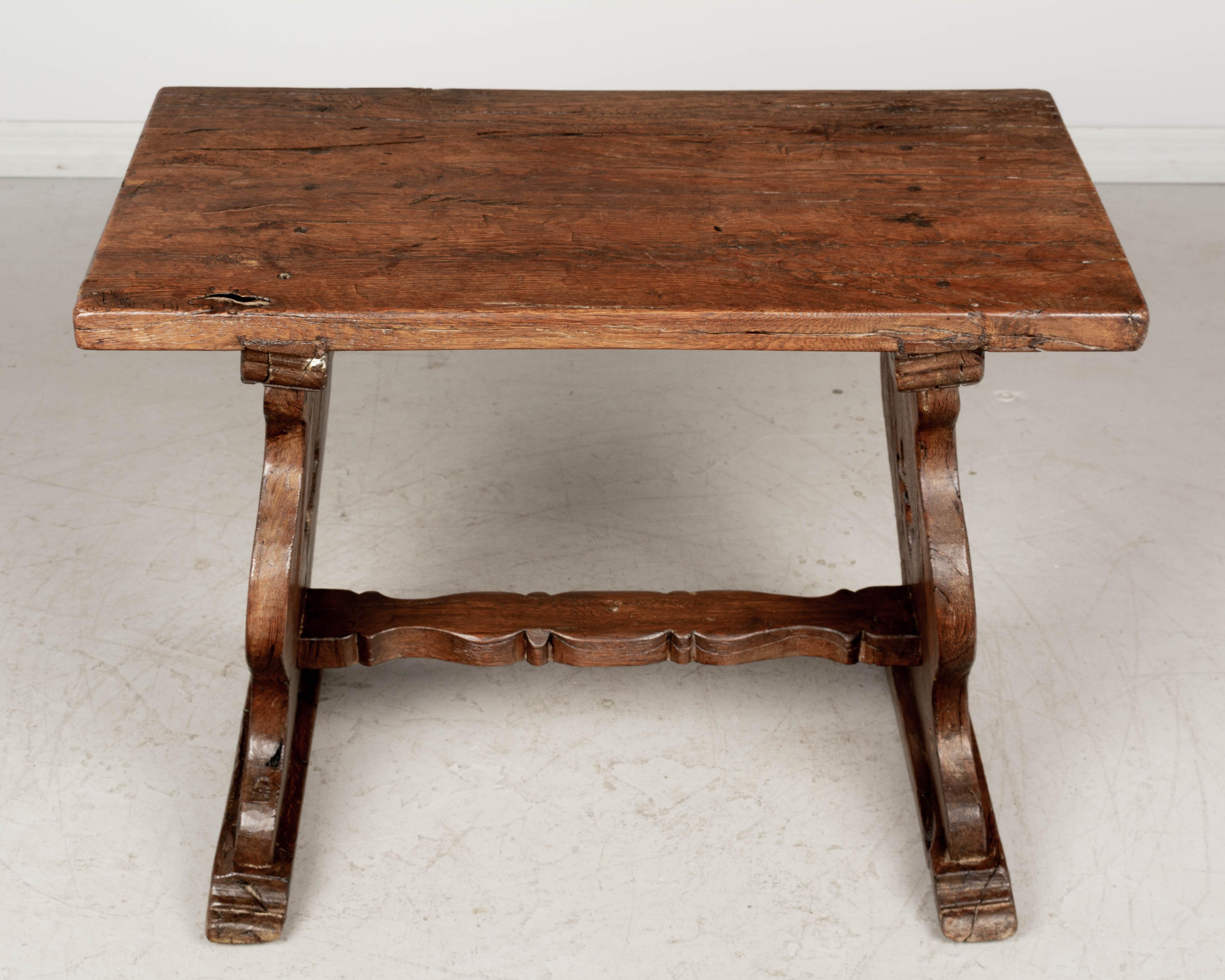 19th Century Rustic Country French Side Table 1