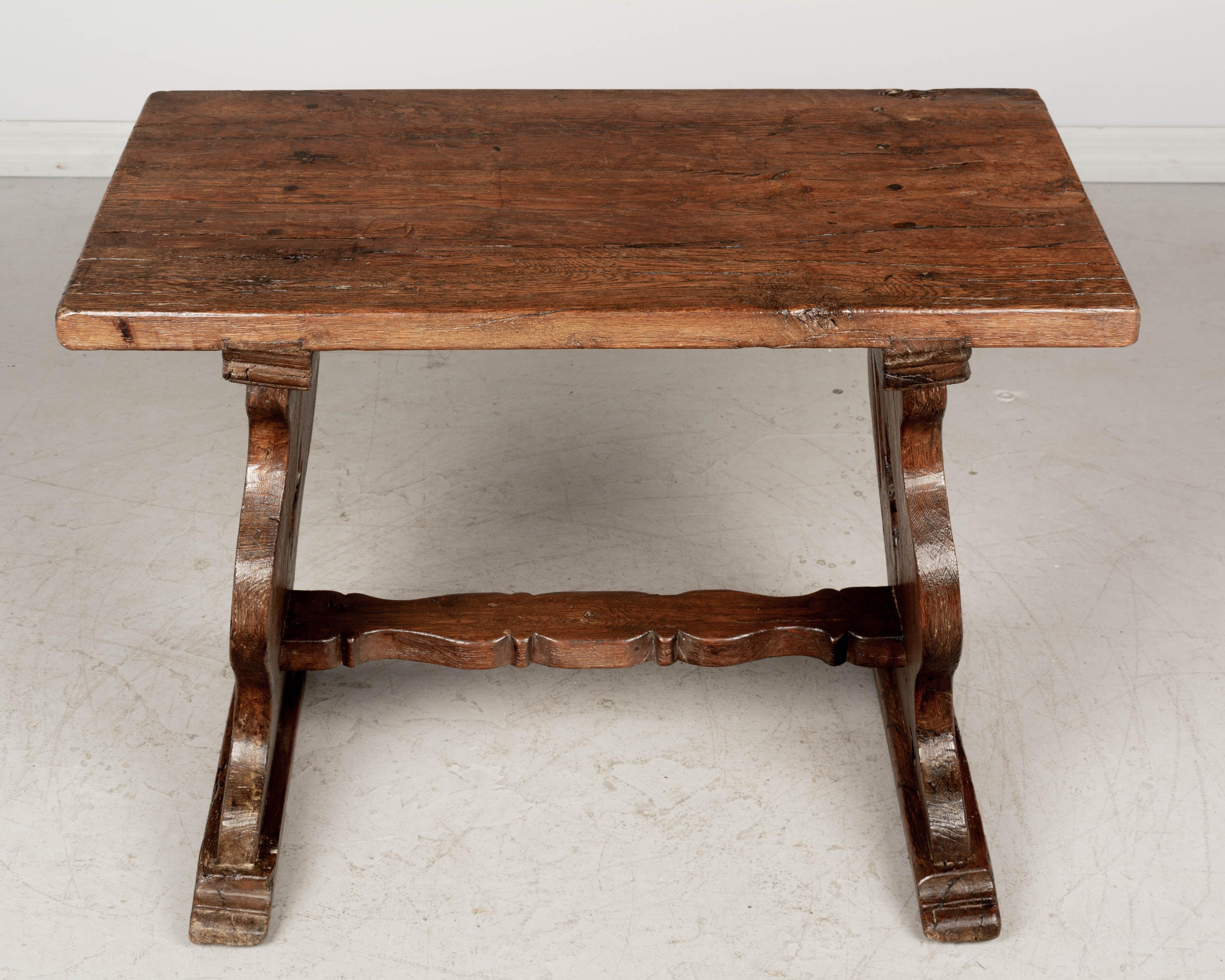 19th Century Rustic Country French Side Table 2