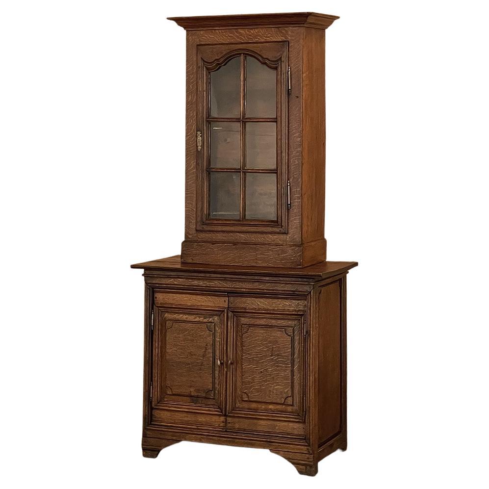 19th Century Rustic Country French Vitrine ~ Confiturier For Sale