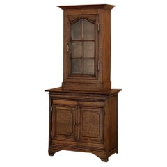 Used 19th Century Rustic Country French Vitrine ~ Confiturier