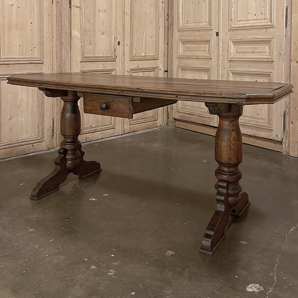 Dutch Colonial 19th Century Rustic Desk ~ Sofa Table For Sale