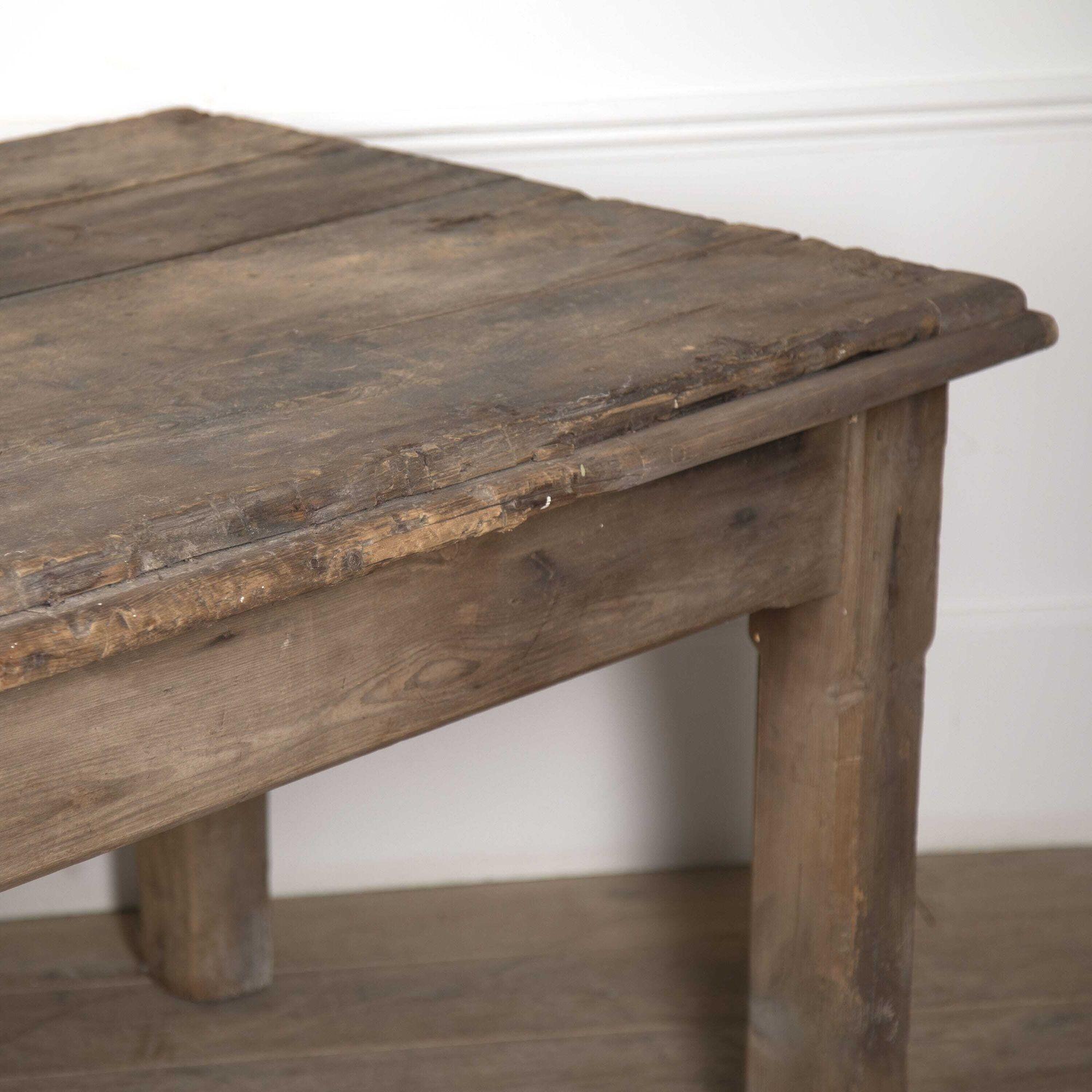 19th Century Rustic Dining Table In Good Condition For Sale In Gloucestershire, GB