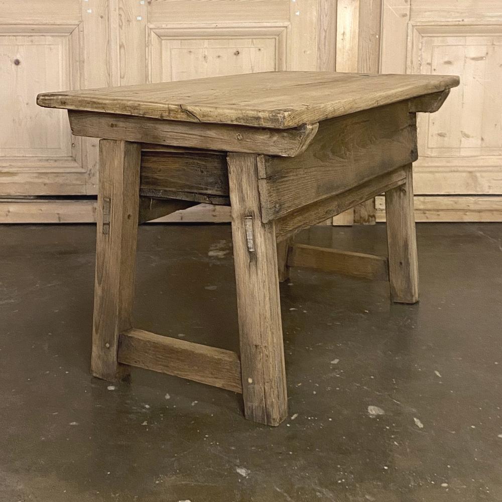 19th Century Rustic Dutch Side Table 5