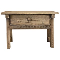 19th Century Rustic Dutch Side Table